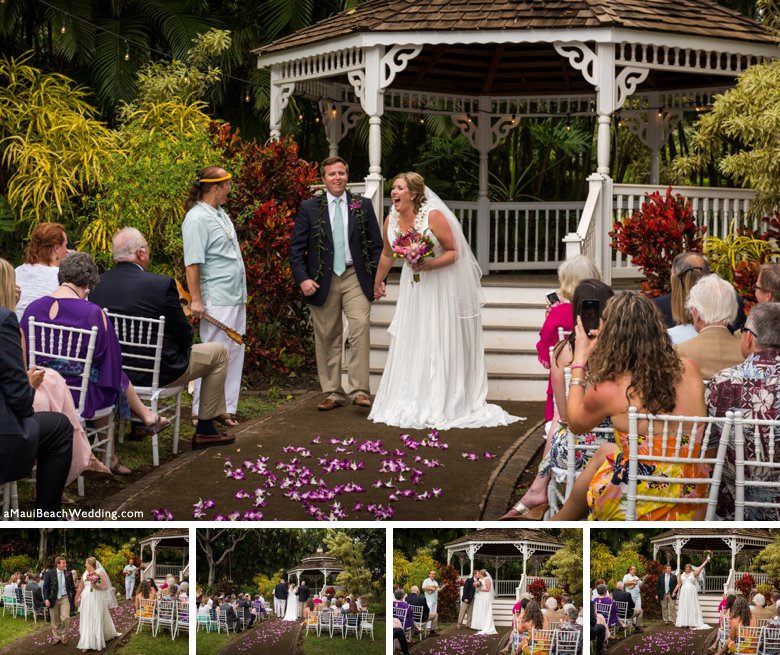 gazebo wedding Maui