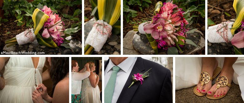 Maui wedding details