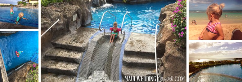 child friendly resort pools Maui Hawaii