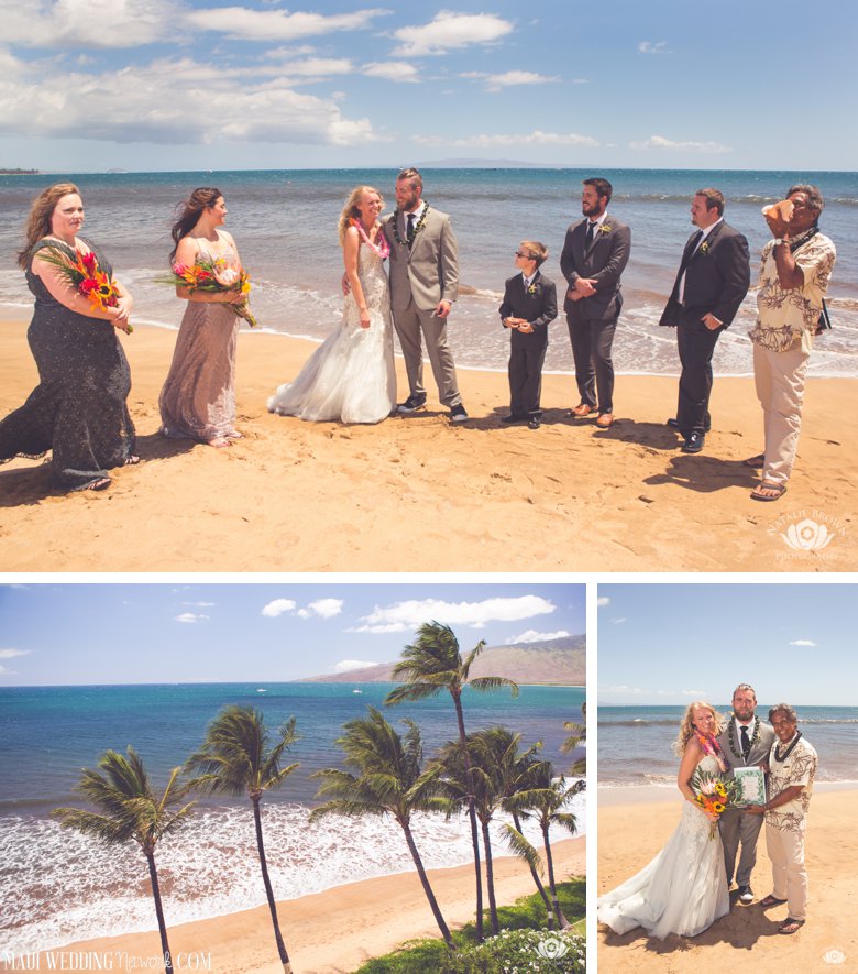 sunny Maui wedding