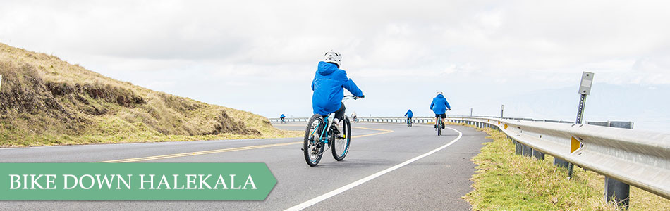 bike down Haleakala