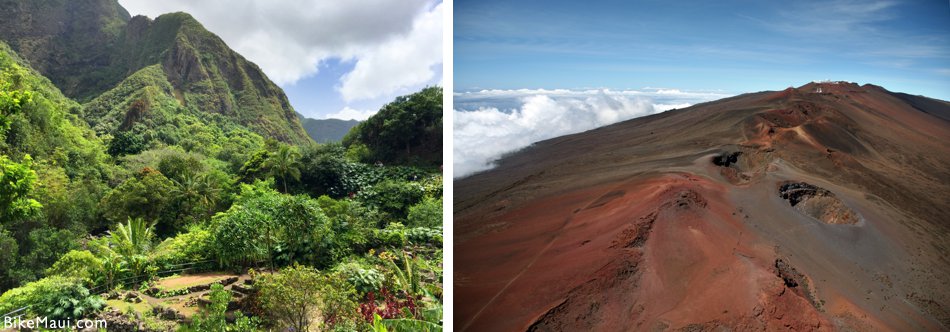 Maui volcanoes